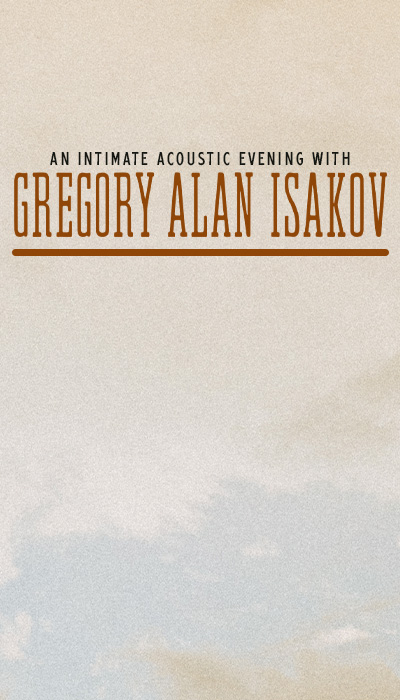 GREGORY ALAN ISAKOV
